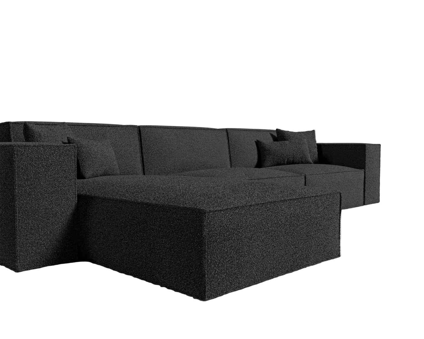 Partner 2-Piece Sectional Caviar