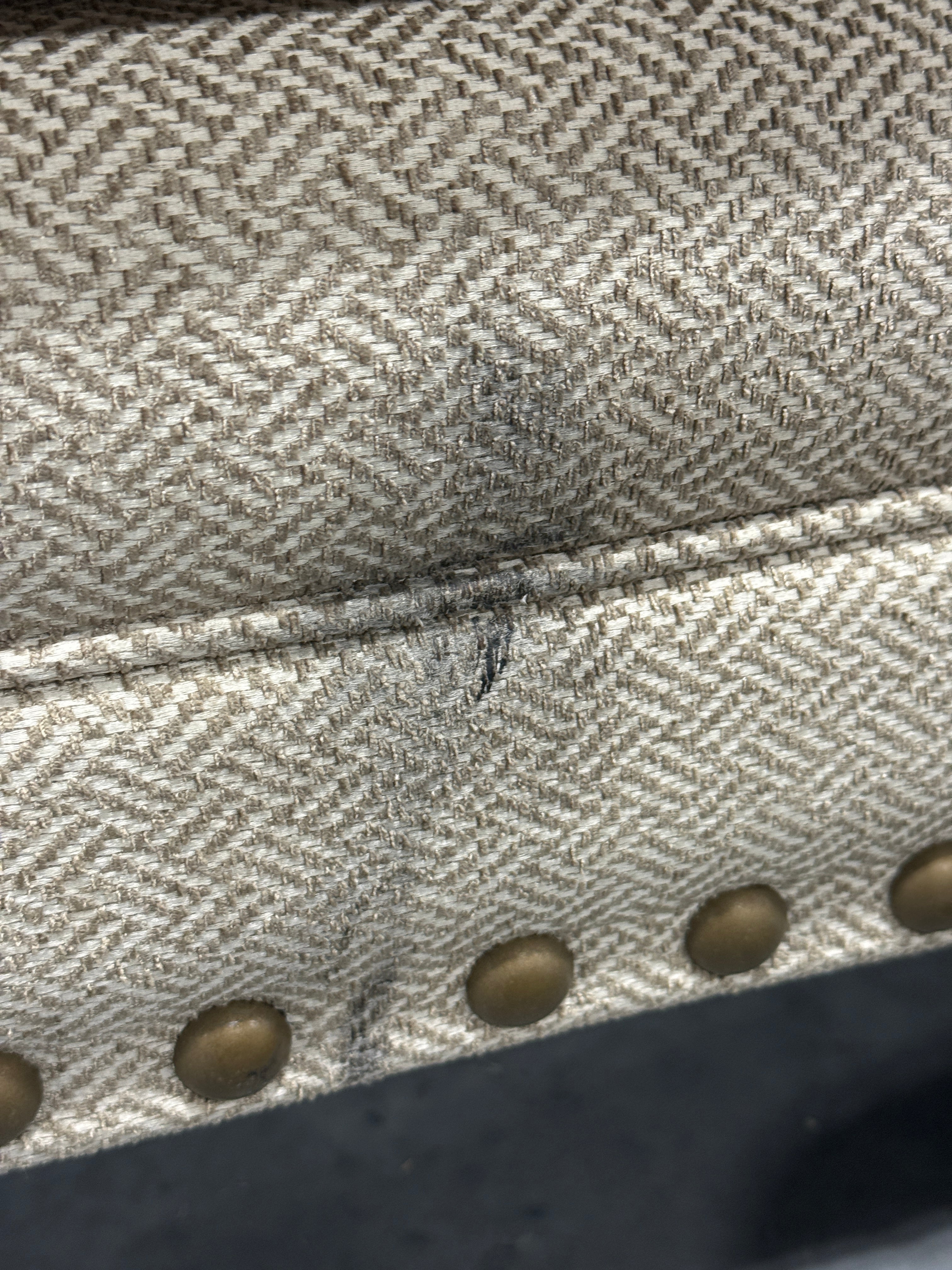 Frede 96'' Upholstered Sofa(minor damage)