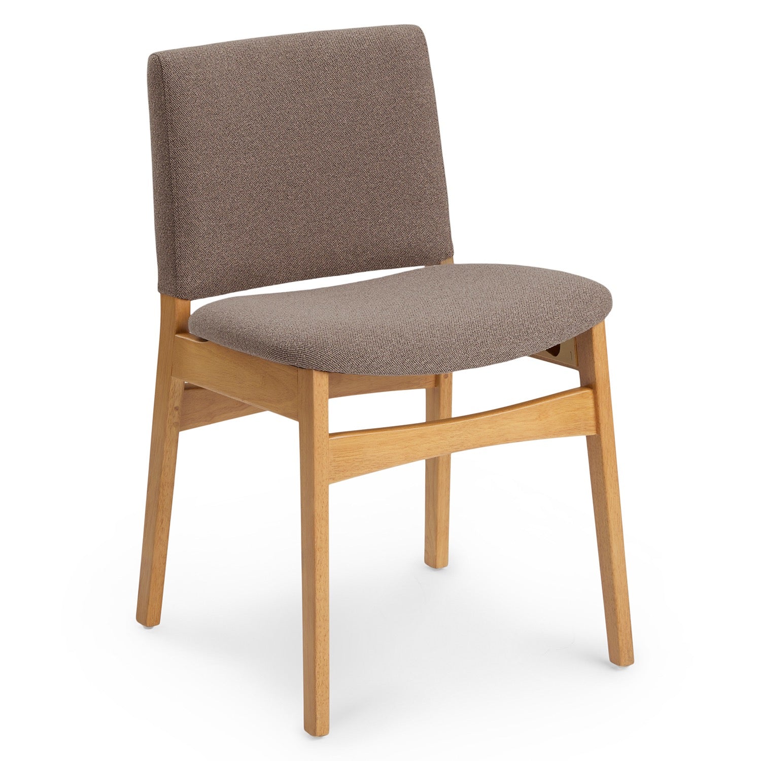 Brown Oak Dining Chairs