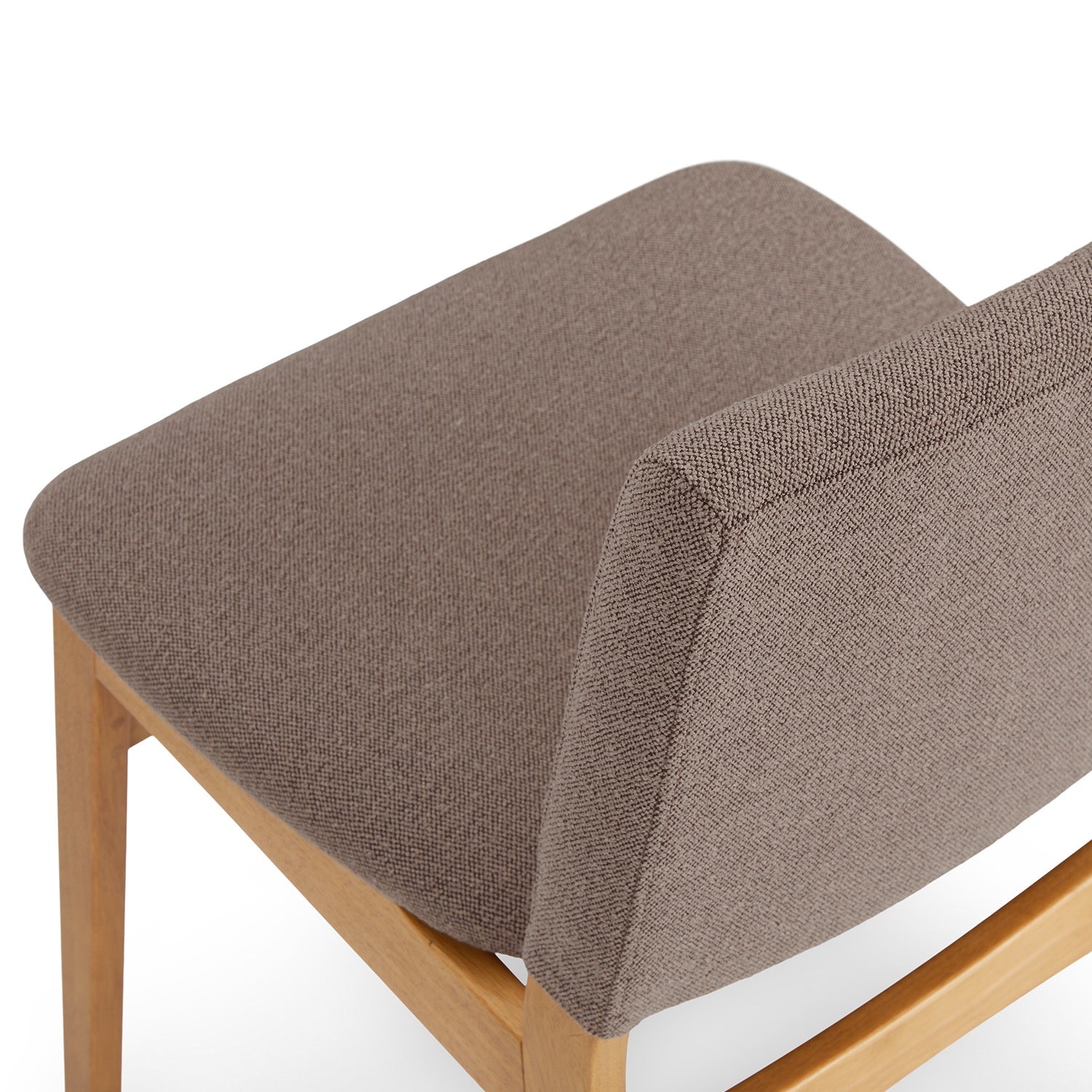 Brown Oak Dining Chairs