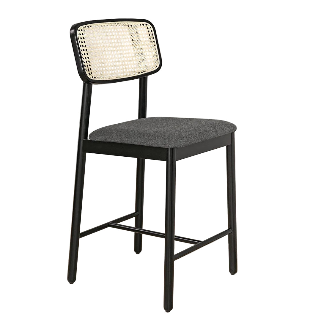 Black counter stool
