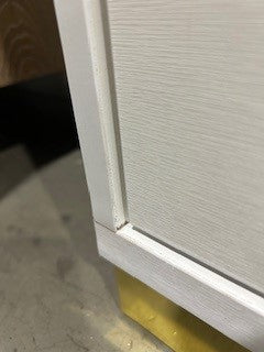 Jelissa 5-Drawer Dresser White (minor damage)