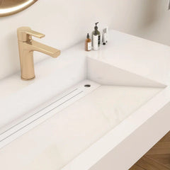 Jessika 71'' Acrylic Double Bathroom Vanity Top with Sink