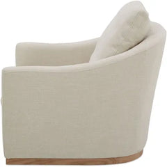 Beige Swivel Chair