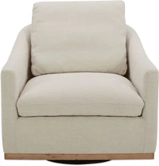 Beige Swivel Chair