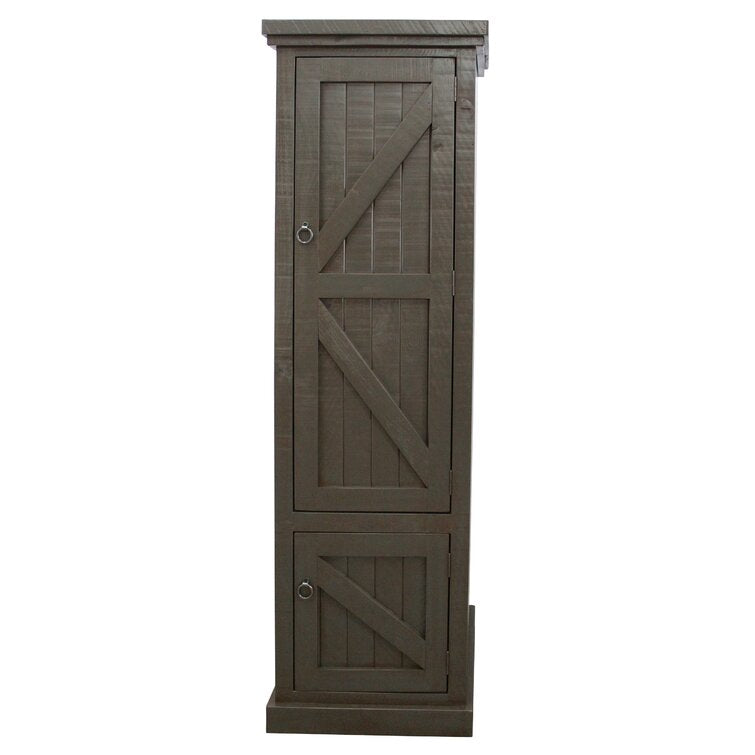 Solid Wood Armoire Aquamarine