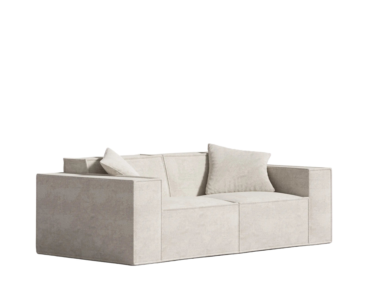 2 Piece sectional Helium Cloud
