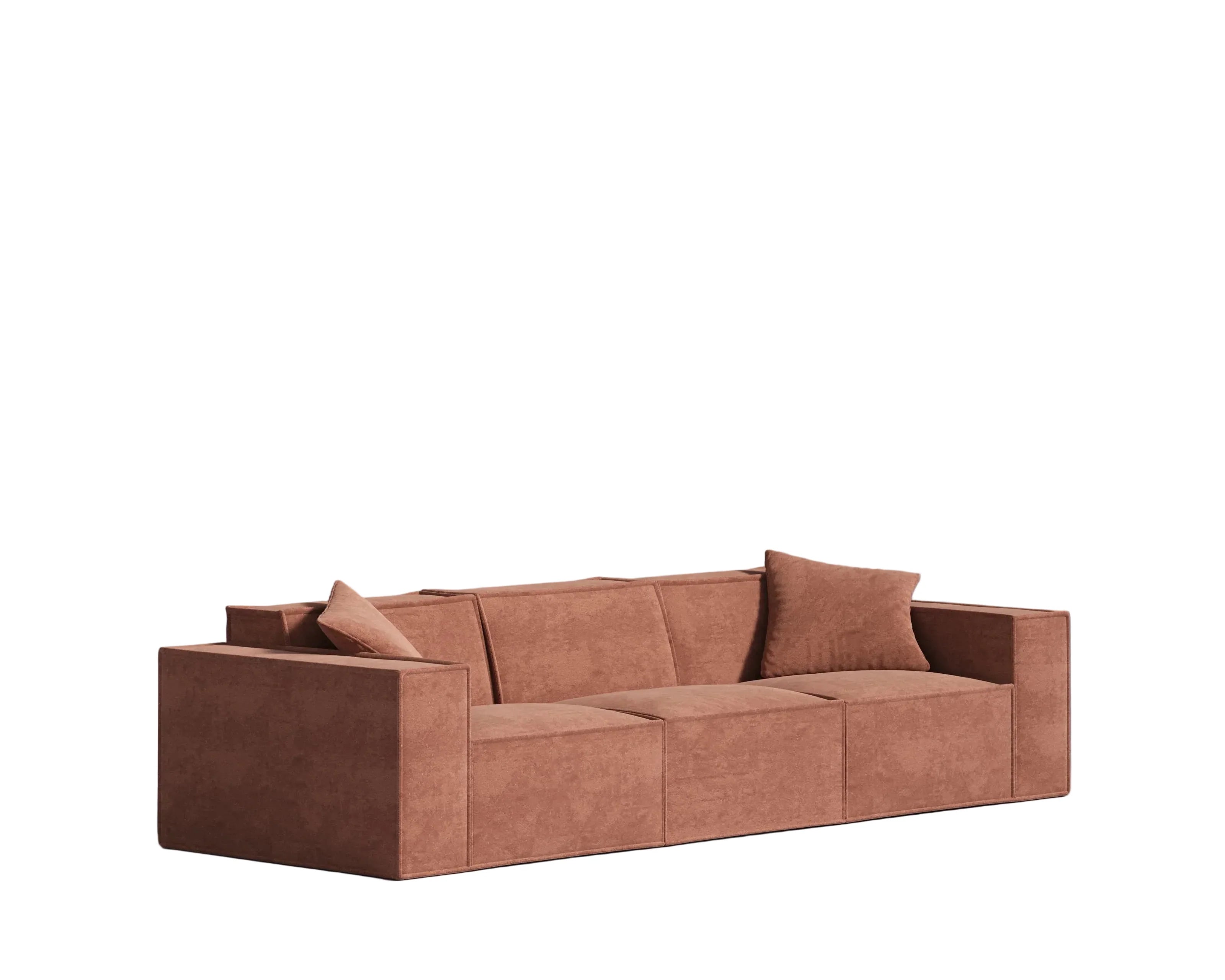 Copper Tan - Three Seater Sofa