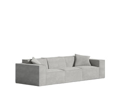 Platinum Grey - Three Seater Sofa