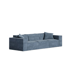 Three Seater-Hydrogen Blue Sofa
