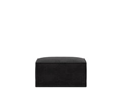 Carbon Black Ottoman