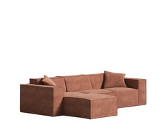 Sectional-Copper Tan