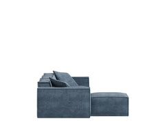 4- PIECE Sofa Sectional  Hydrogen Blue
