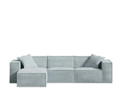 Nitrogen Sky Blue Sectional 4 Piece