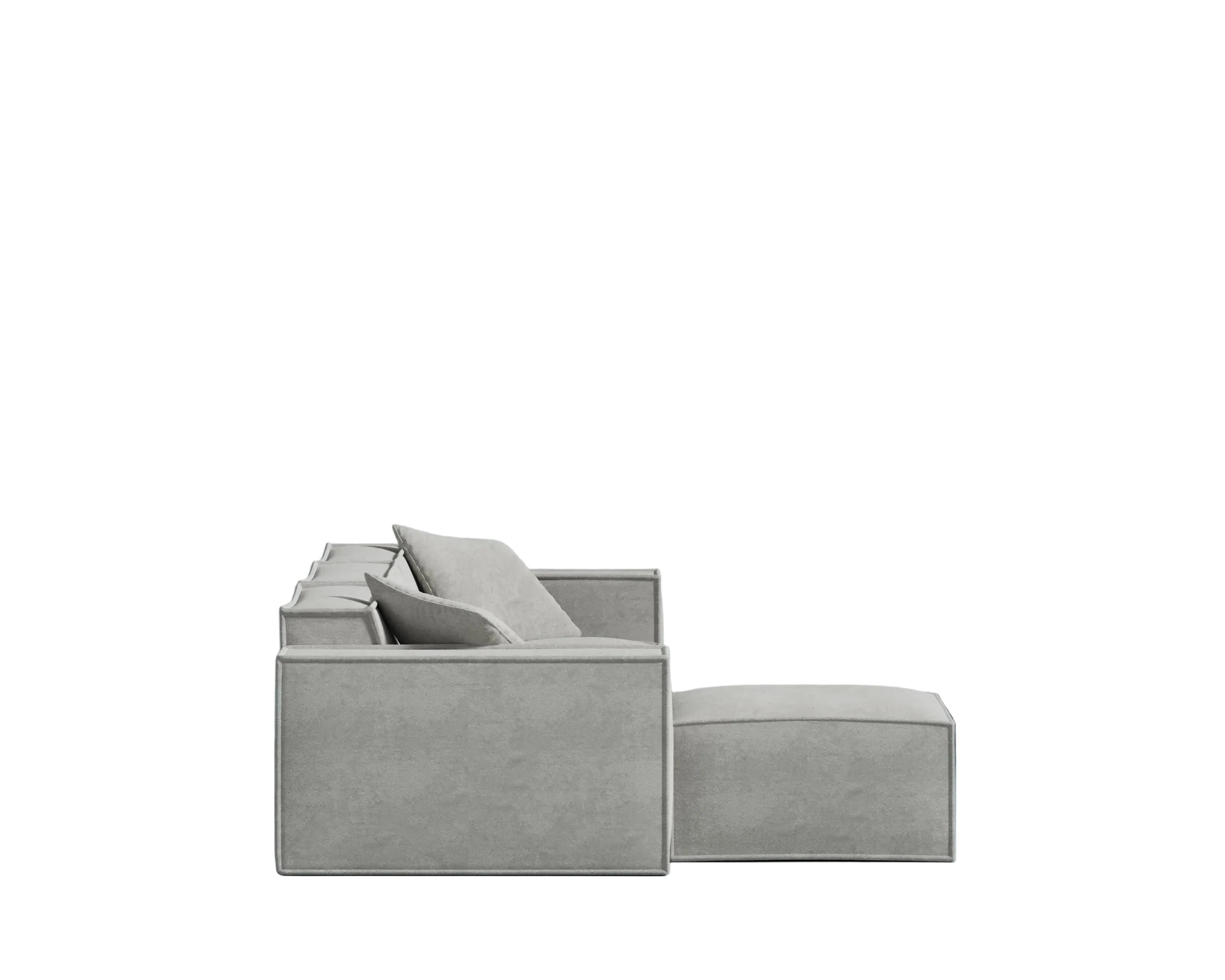 Platinum Grey - Sofa Sectional