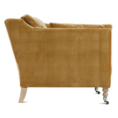 Madeline Sofa - Velvet Brass