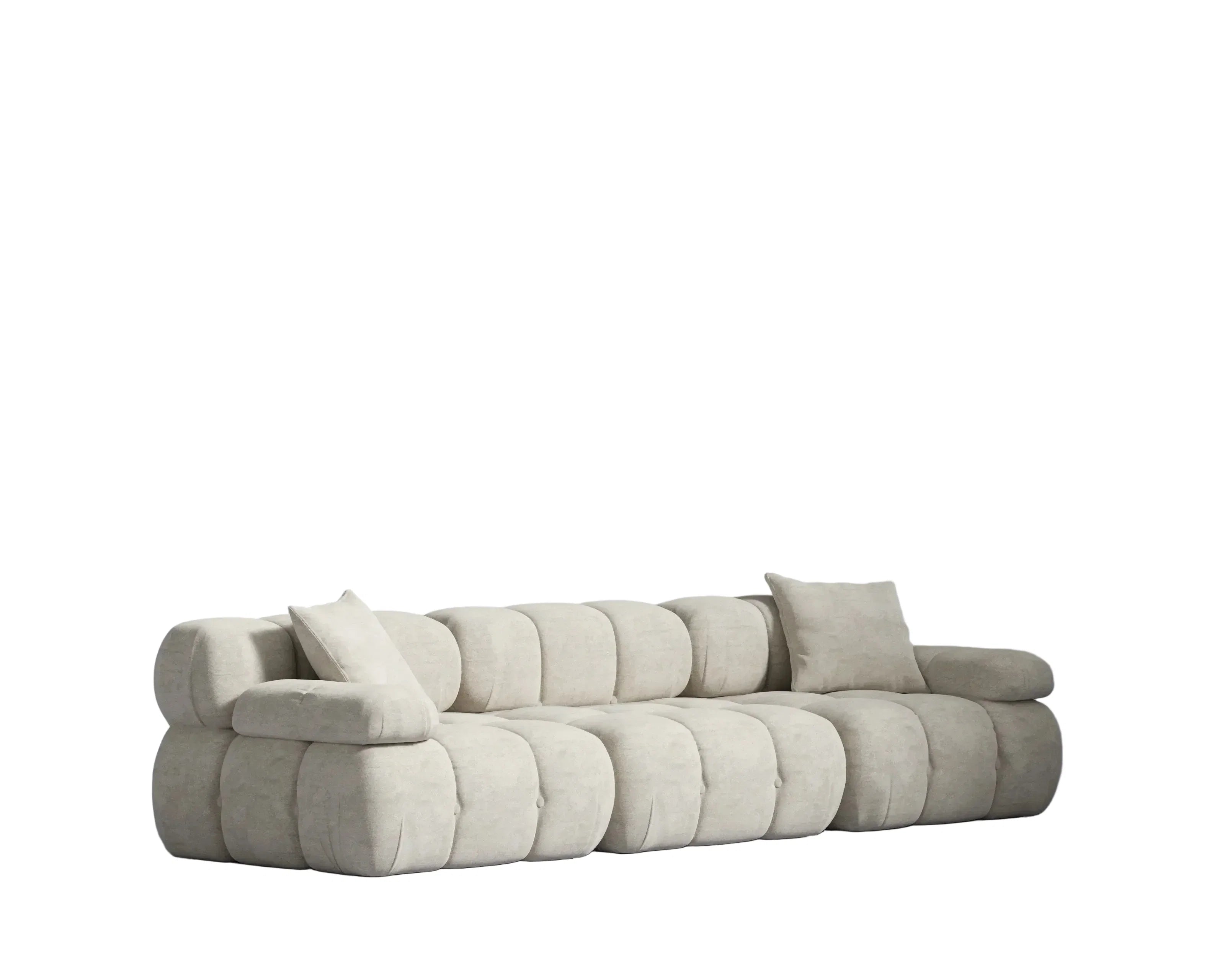 Three Seater Weave-Helium Cloud
