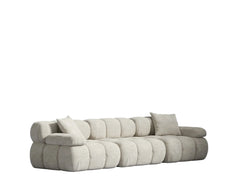 Three Seater Weave-Helium Cloud