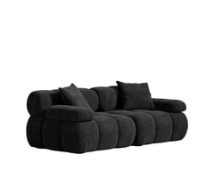 Carbon Black 2-piece sectional