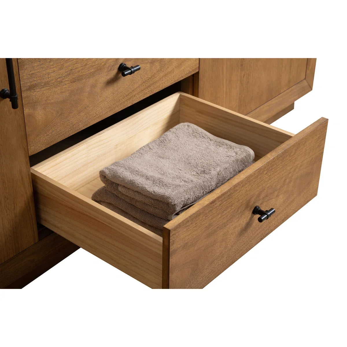 Freestanding double vanity unit