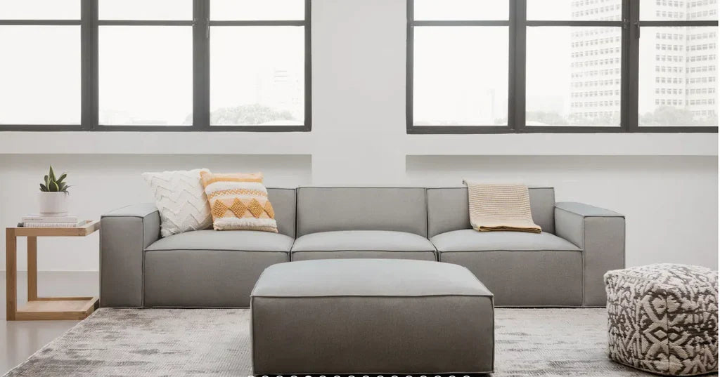 Pacific 4-Piece Grey Sectional