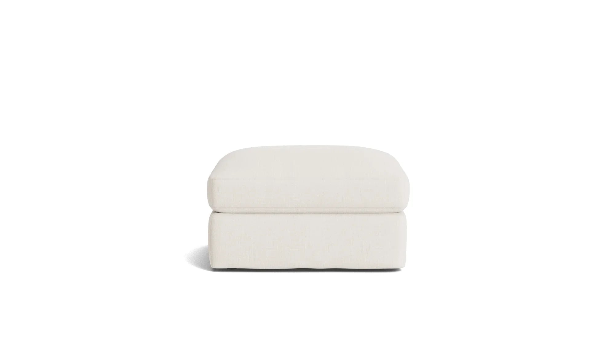 Cream Linen - Ottoman