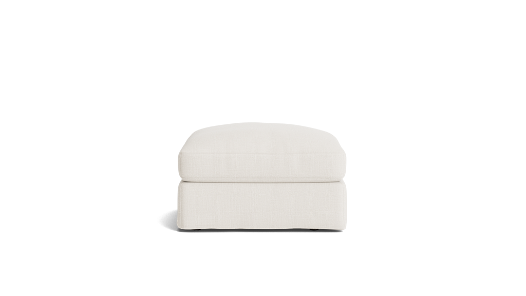 Cream Linen - Ottoman