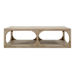 Peking Ming Solid Wood Coffee Table (Minor Damage)