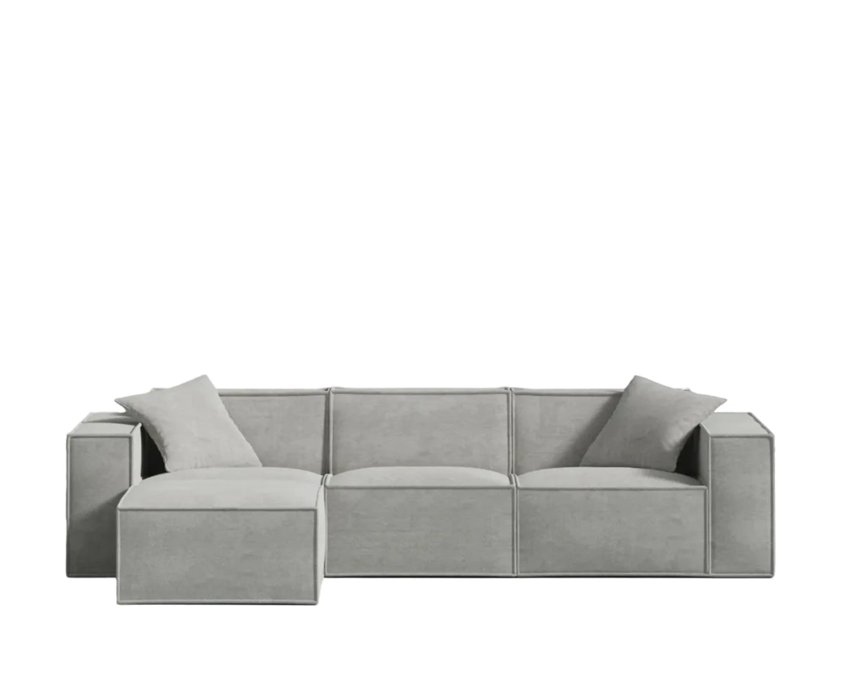 Platinum Grey - Sofa Sectional