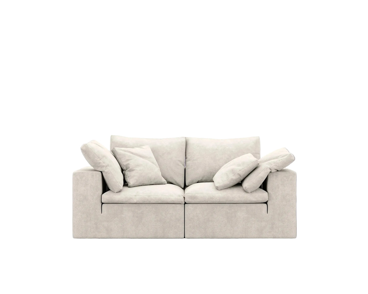 Loveseat Sofa-Helium Cloud