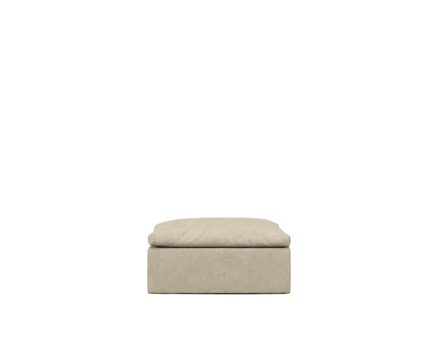 Lunar Dune - Corner Sofa Seat with Ottoman