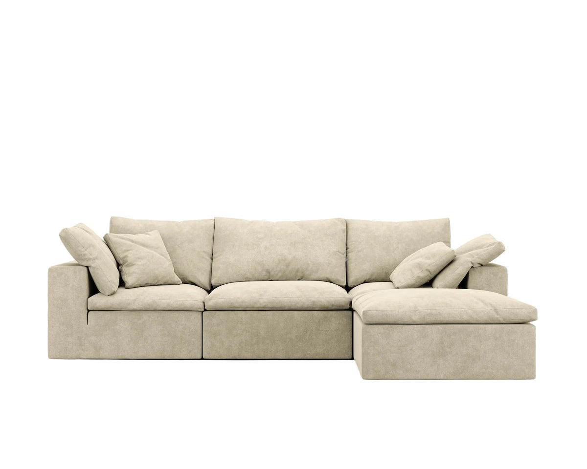 Silicon Sand Sectional Sofa