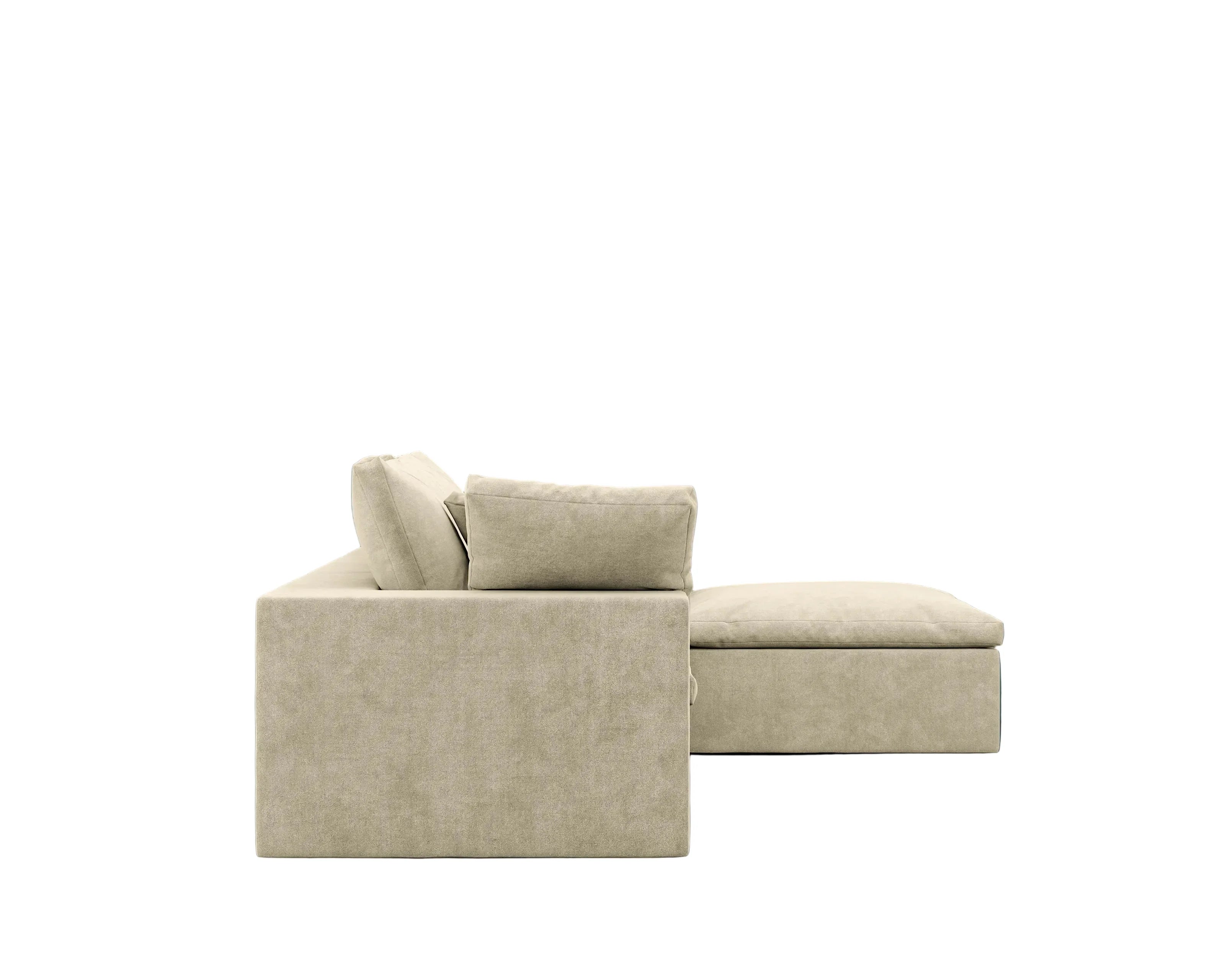 Silicon Sand Sectional Sofa