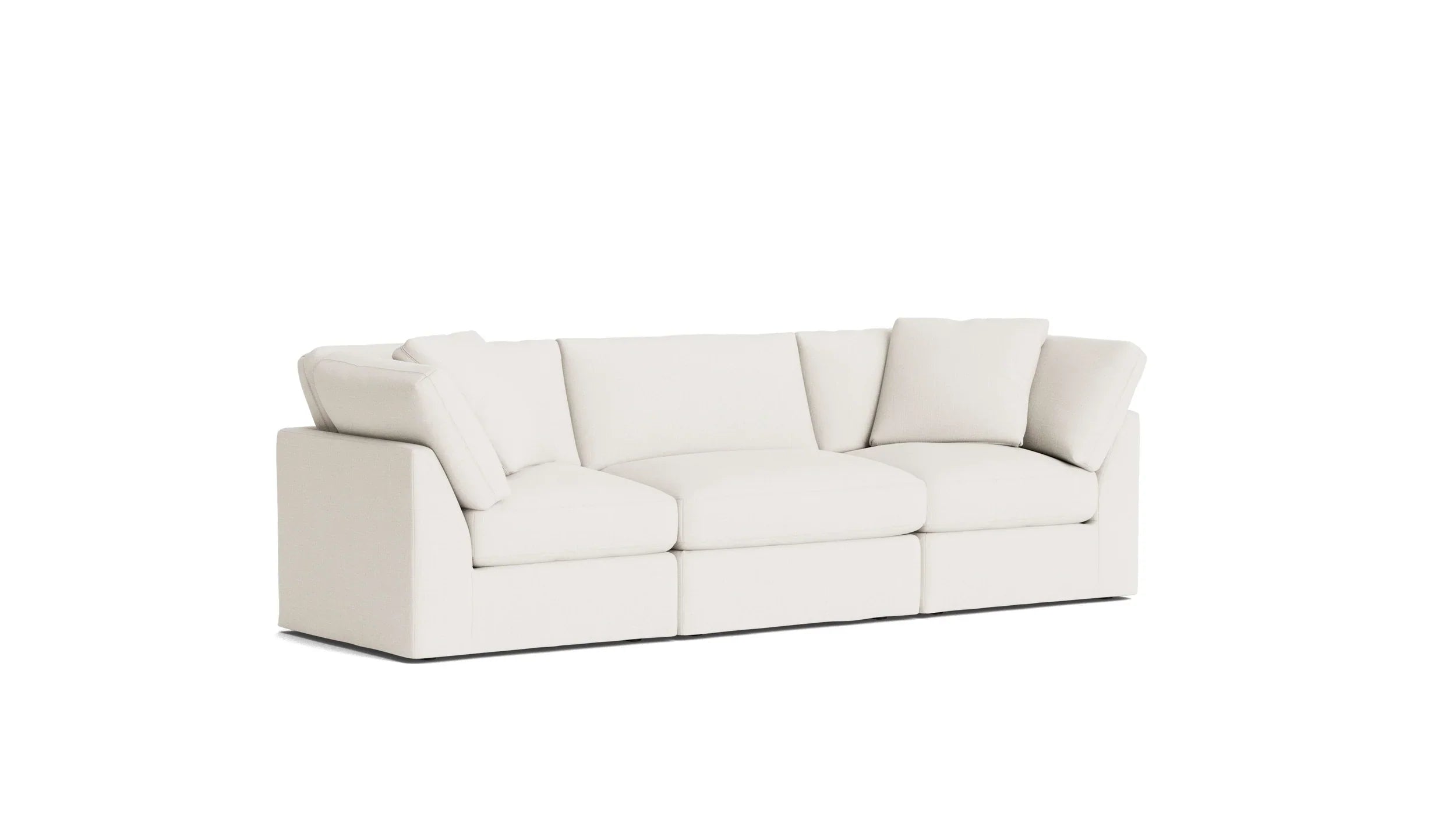 Put Together Modular Sofa - white ( minor damage)