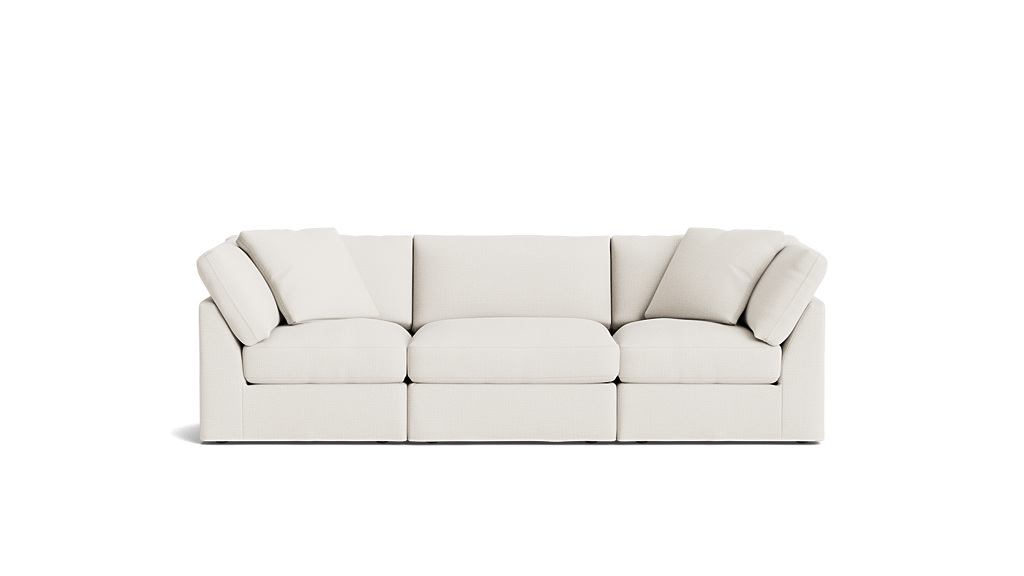 Put Together Modular Sofa - white ( minor damage)