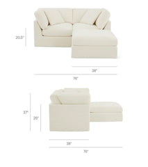3-Piece Sectional-Sea Salt