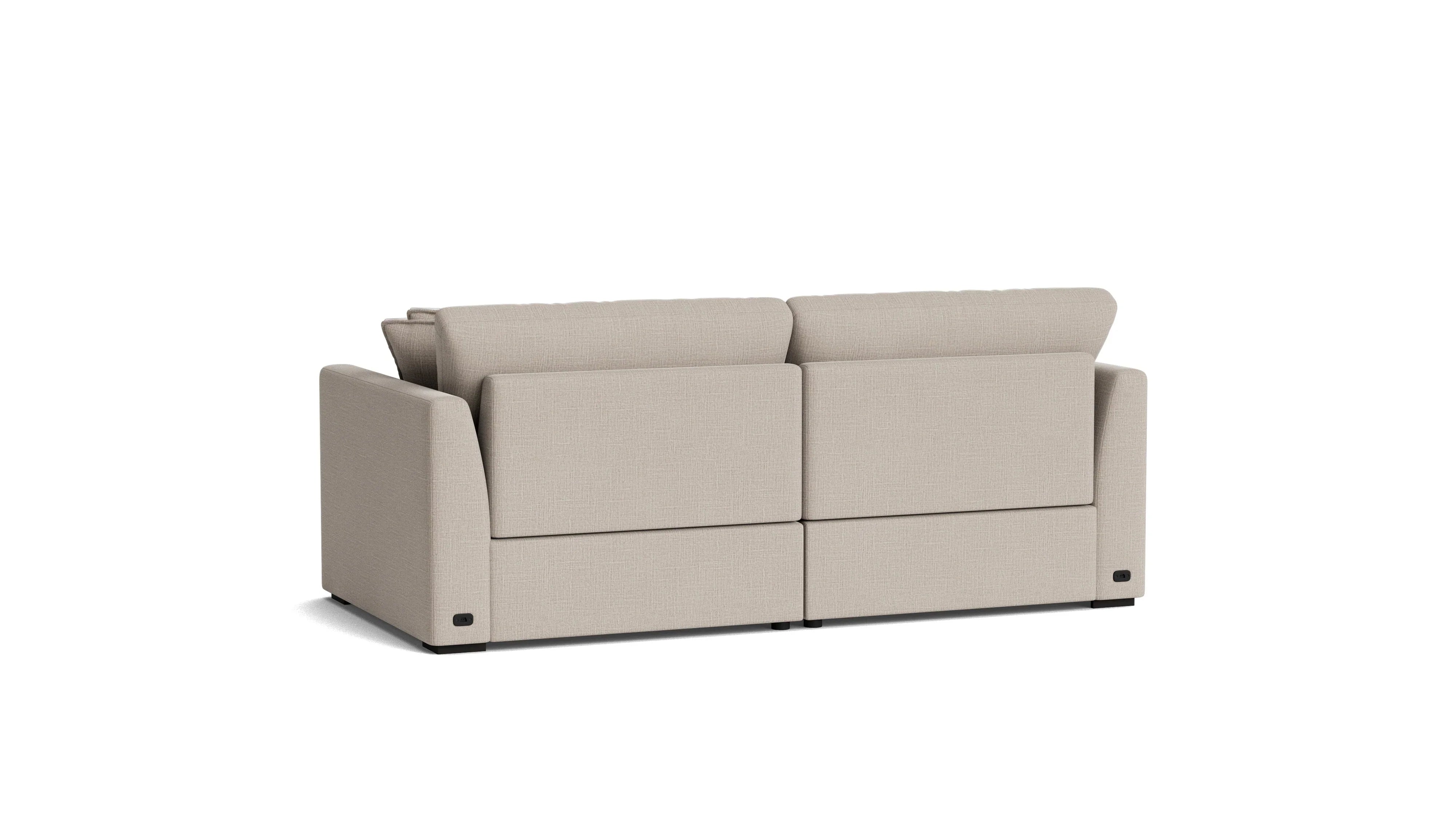 Light Pebble - Lift Off Power Recliner 2-Piece
