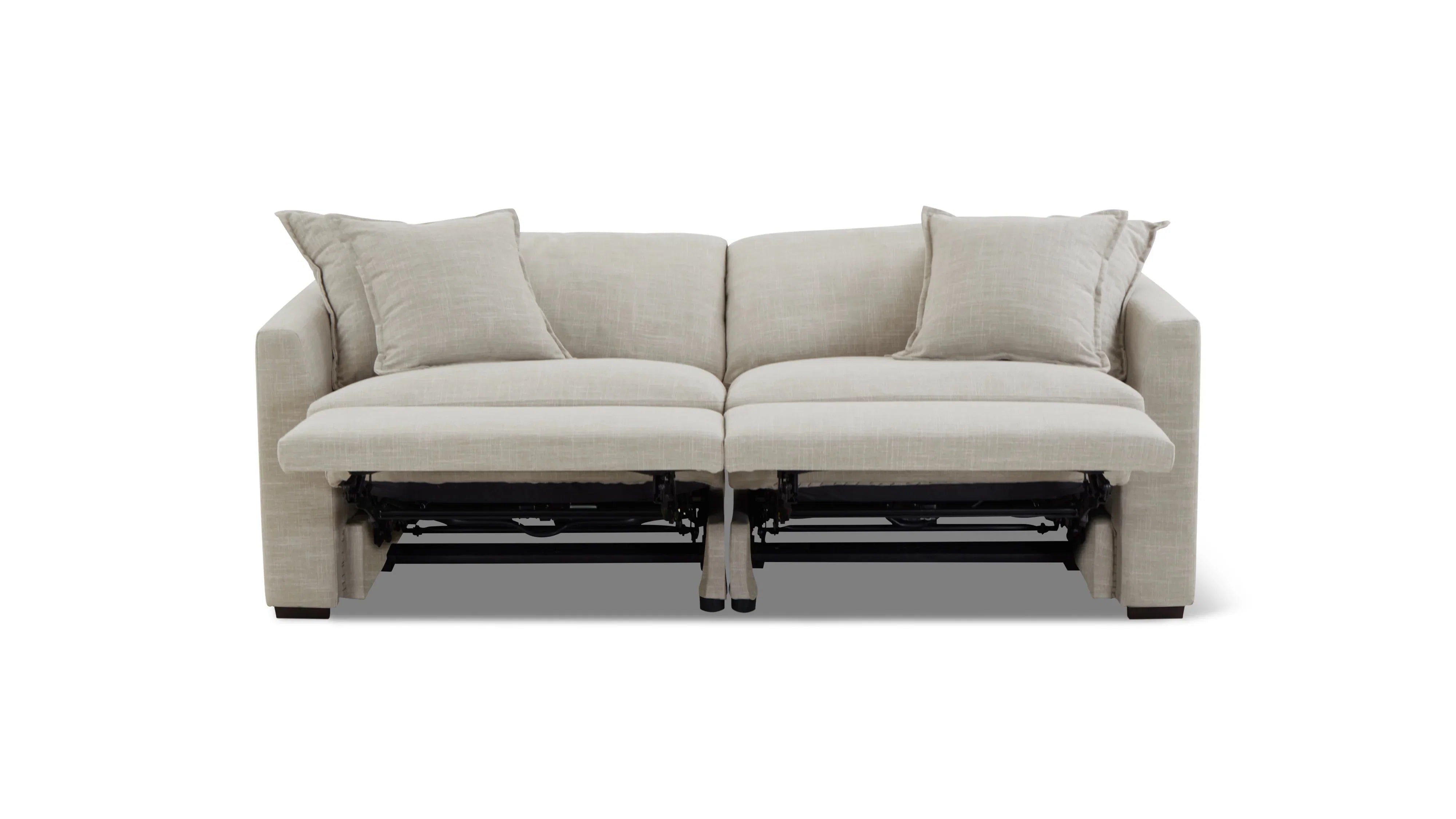 Light Pebble - Lift Off Power Recliner 2-Piece
