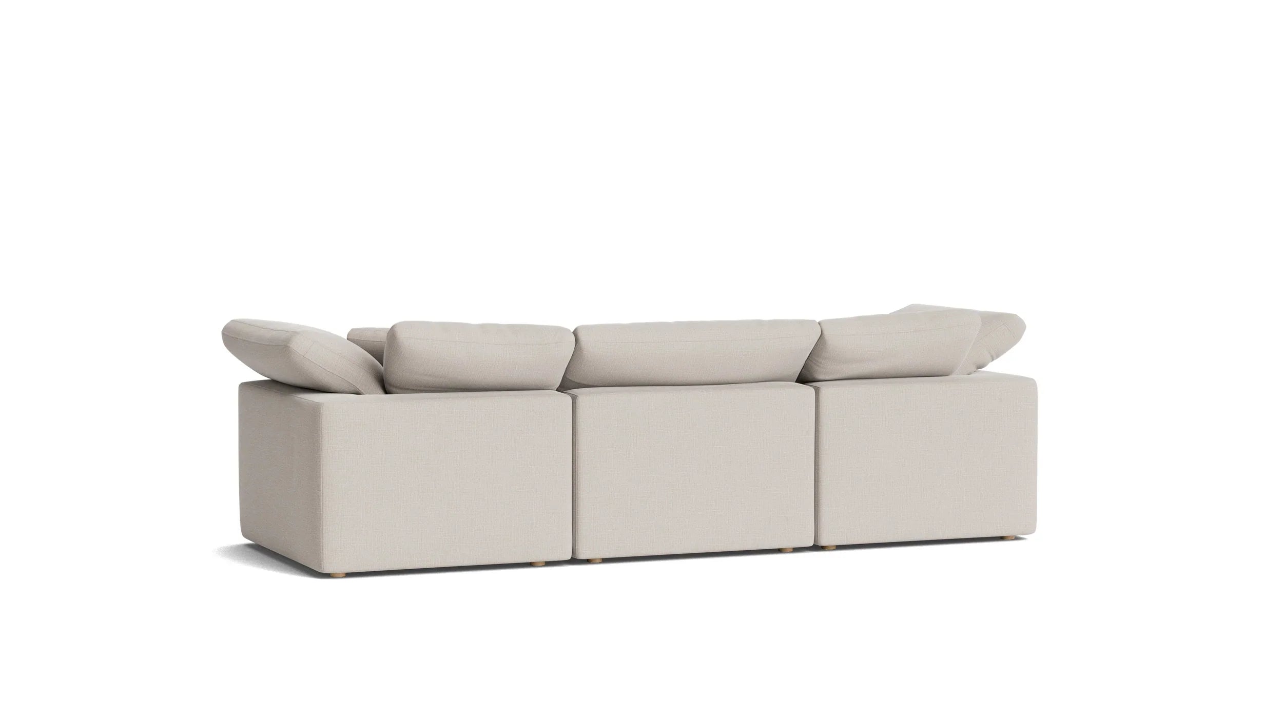 Cine night - Modular Sofa 3 piece- Clay