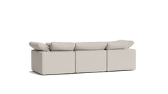 Cine night - Modular Sofa 3 piece- Clay