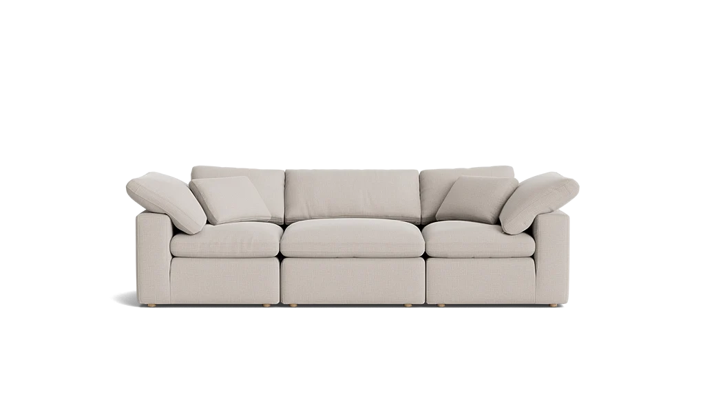 Cine night - Modular Sofa 3 piece- Clay