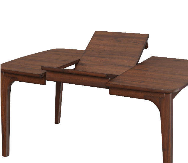 Plumes 37.5" - 57.25" Extendable Dining Table - Walnut
