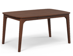 Plumes 37.5" - 57.25" Extendable Dining Table - Walnut