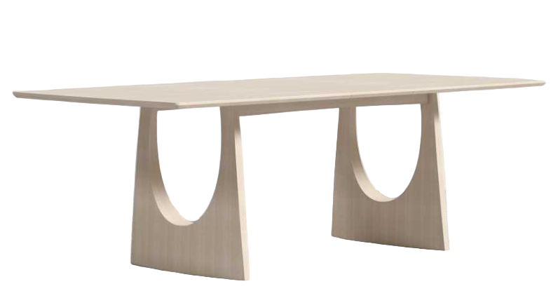 Halo Extendable Dining Table - Natural OAK