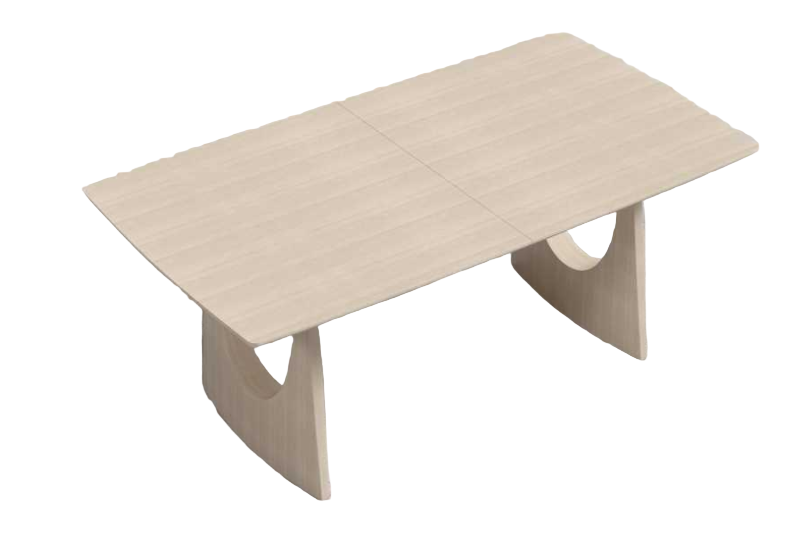Halo Extendable Dining Table - Natural OAK