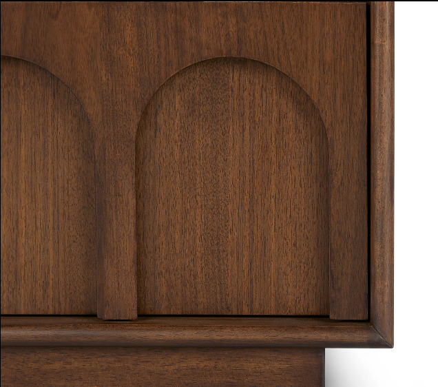 Prime Nightstand 1 drawer Walnut (Minor damage)