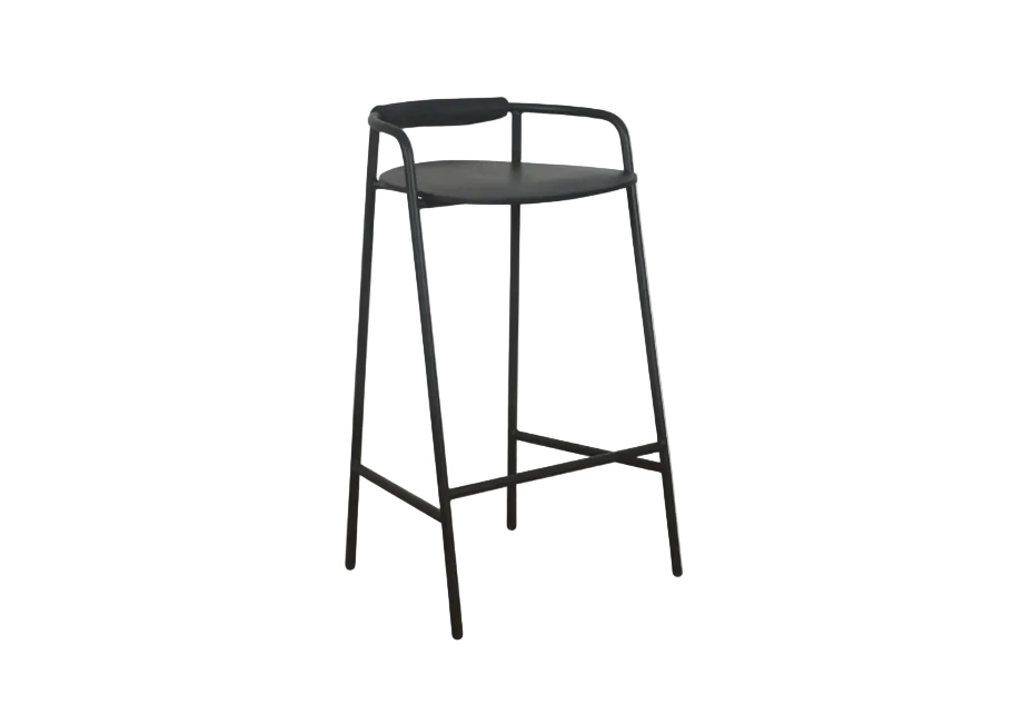 Slow Days Bar Stool black
