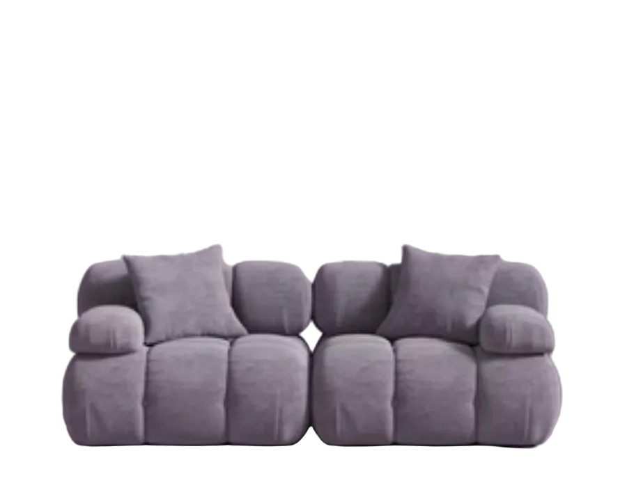 Purple Loveseat 2-Seater