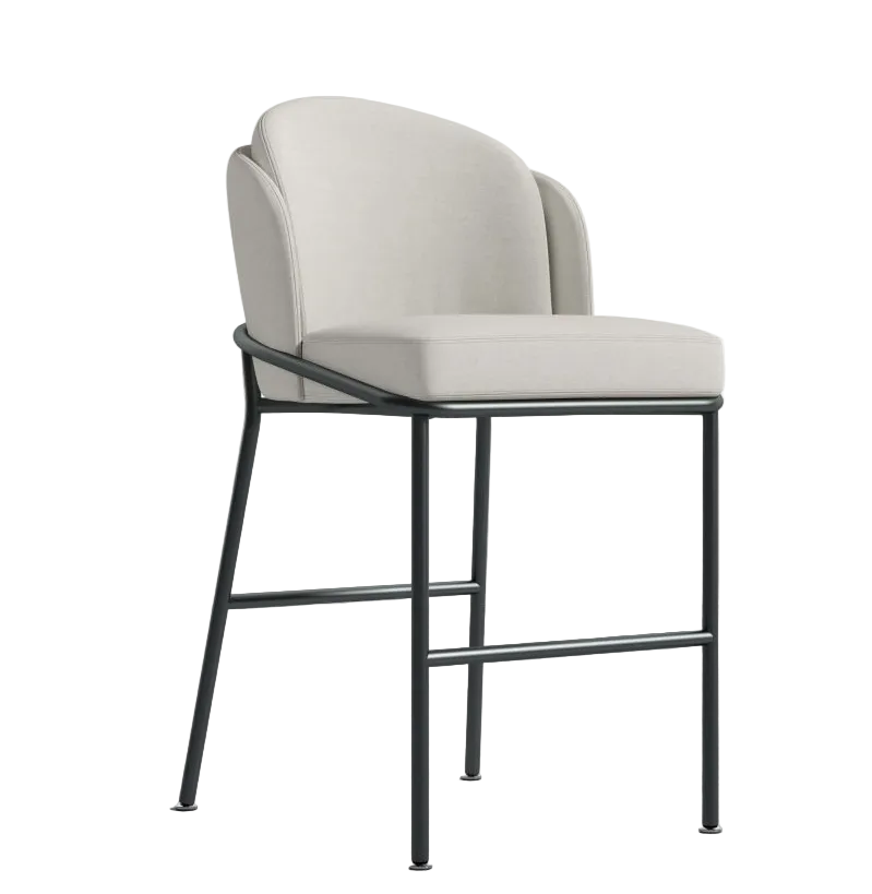 Black-Alesund counter stool