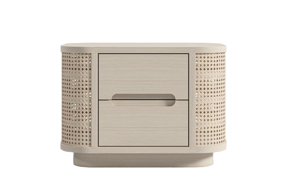Washed Natural Oak-Nightstand